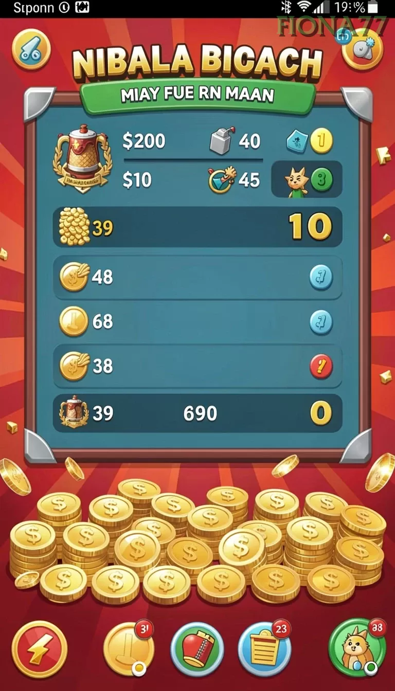 Cuplikan layar JOKER77 — menu navigasi